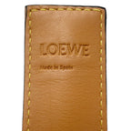 Loewe Slap Bracelet Anagram Yellow Leather Accessories — view 5