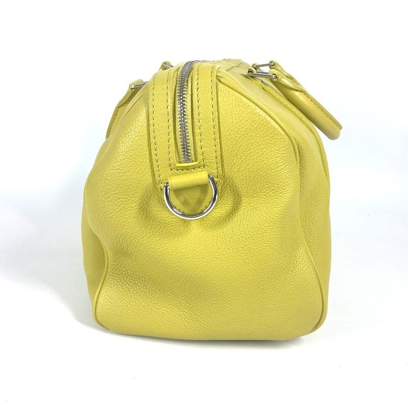 Louis Vuitton Handbag SC Bag PM Parnacea Leather Pistache Yellow — view 6