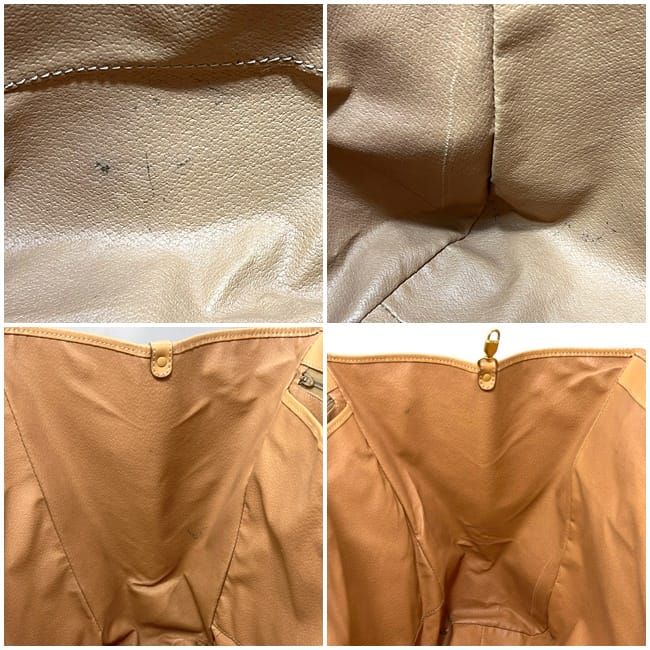 Celine Tote Bag Brown Beige Macadam Leather — view 6