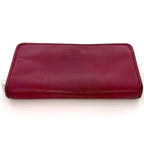 Loewe Round Zipper Long Wallet Pink Amazona Leather — view 4
