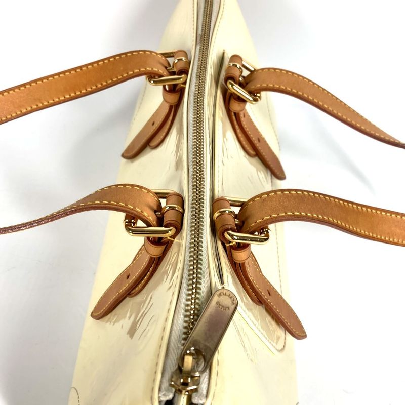 Louis Vuitton Handbag Rosewood Avenue Monogram Vernis Canvas Pe Lou White — view 7