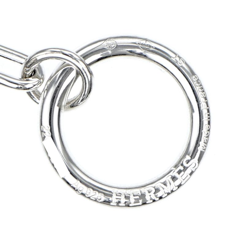 Hermes Chaine Dancre Punk Bracelet ST AG 925 Silver Accessorie — view 8