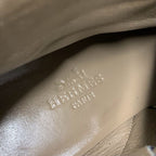 Hermes Saint Germain Boots Short Shoes Kelly Hardware Suede Navy — view 7