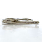 Loewe Key Ring Silver Anagram Metal — view 4