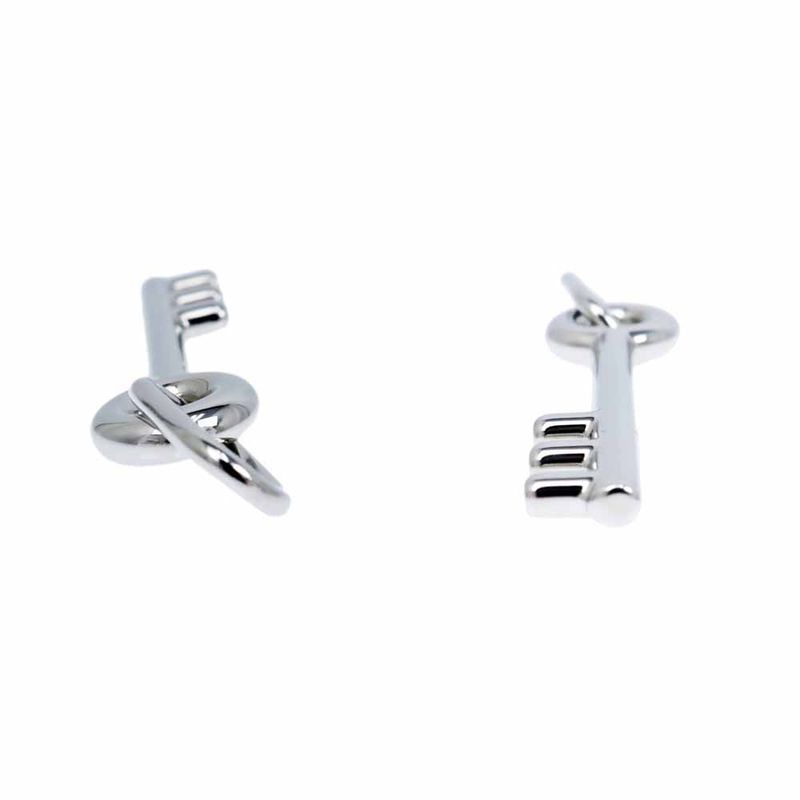Hermes Curiosity Charm Set Of 2 Gold Color Silver Pendant Top Eye — view 6