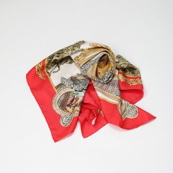 Hermes Carre 90 Frederic-ii Scarf — view 5