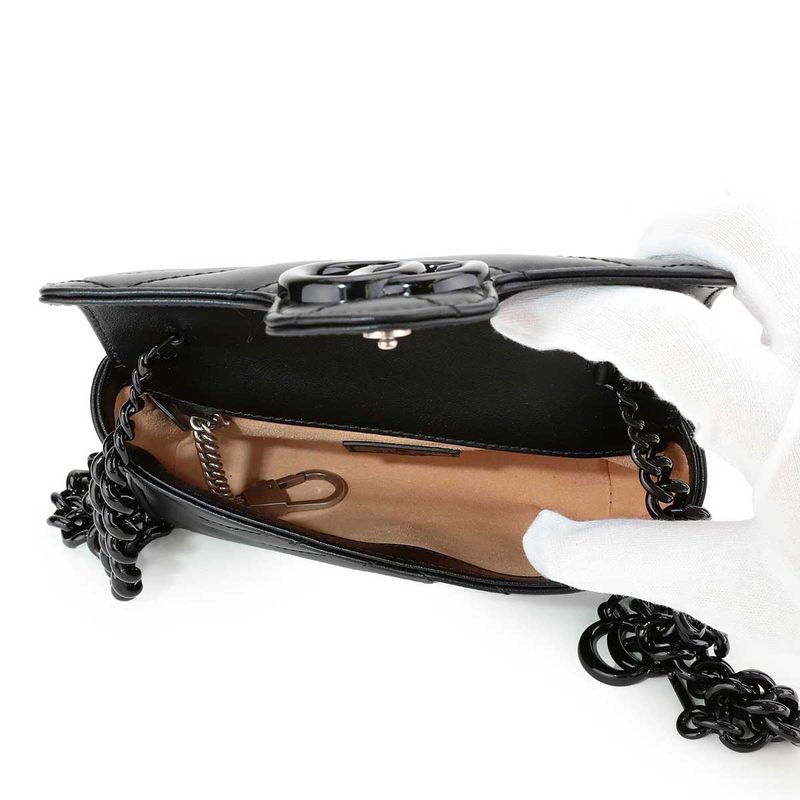 Gucci Shoulder Bag GG Marmont Black — view 7