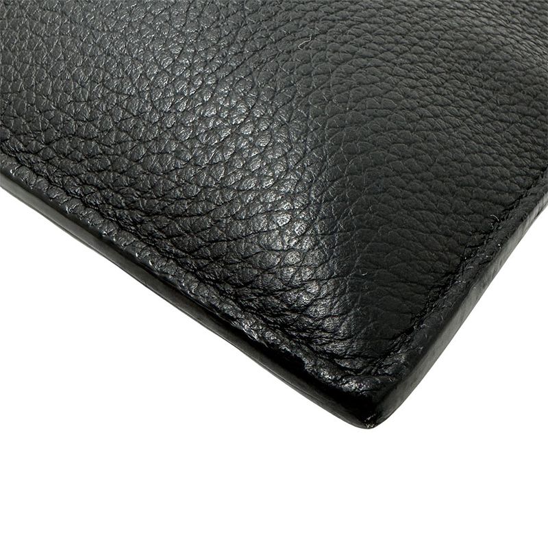 Dior Bag Clutch Second Leather Black Mini — view 5