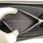 Fendi Round Zipper Long Wallet Brown Zucca — view 8