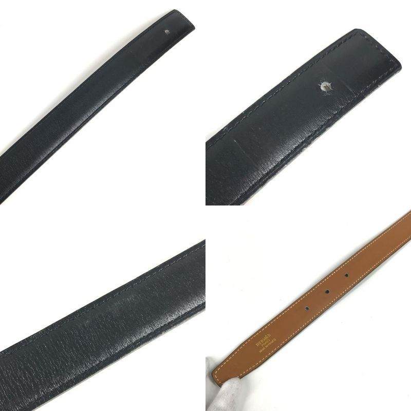 Hermes Belt Only Leather Black — view 8