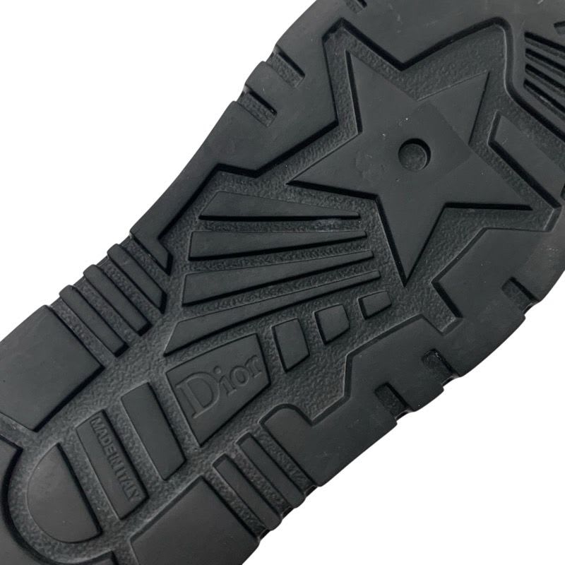 Christian Dioract Sandals Shoes Leather Black Multicolor Logo Velcro Strap — view 8