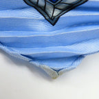 Hermes Scarf Pleated Carre 90 Indian Hunting Chasse en INDE Silk Blue Multicolor — view 5