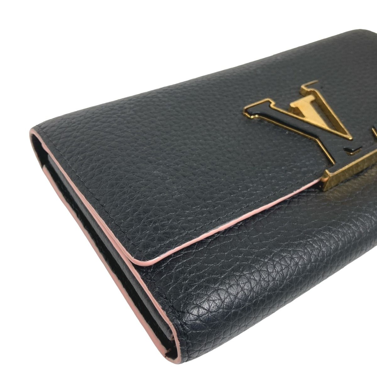 Louis Vuitton Taurillon Portefeuille Capucines Long Wallet — view 8