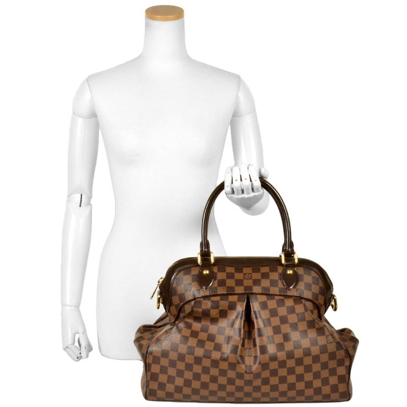 Louis Vuitton Trevi GM Handbag Damier Ebene Ar0130 — view 9