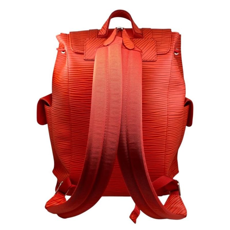 Louis Vuitton Backpack Christopher MM Epi Logo Red — view 2
