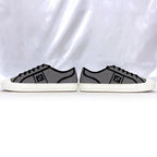 Fendi Sneakers White Black Staggered — view 6