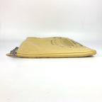 Chanel Clutch Bag Coco Havana Car Logo Leather Yellow — view 3