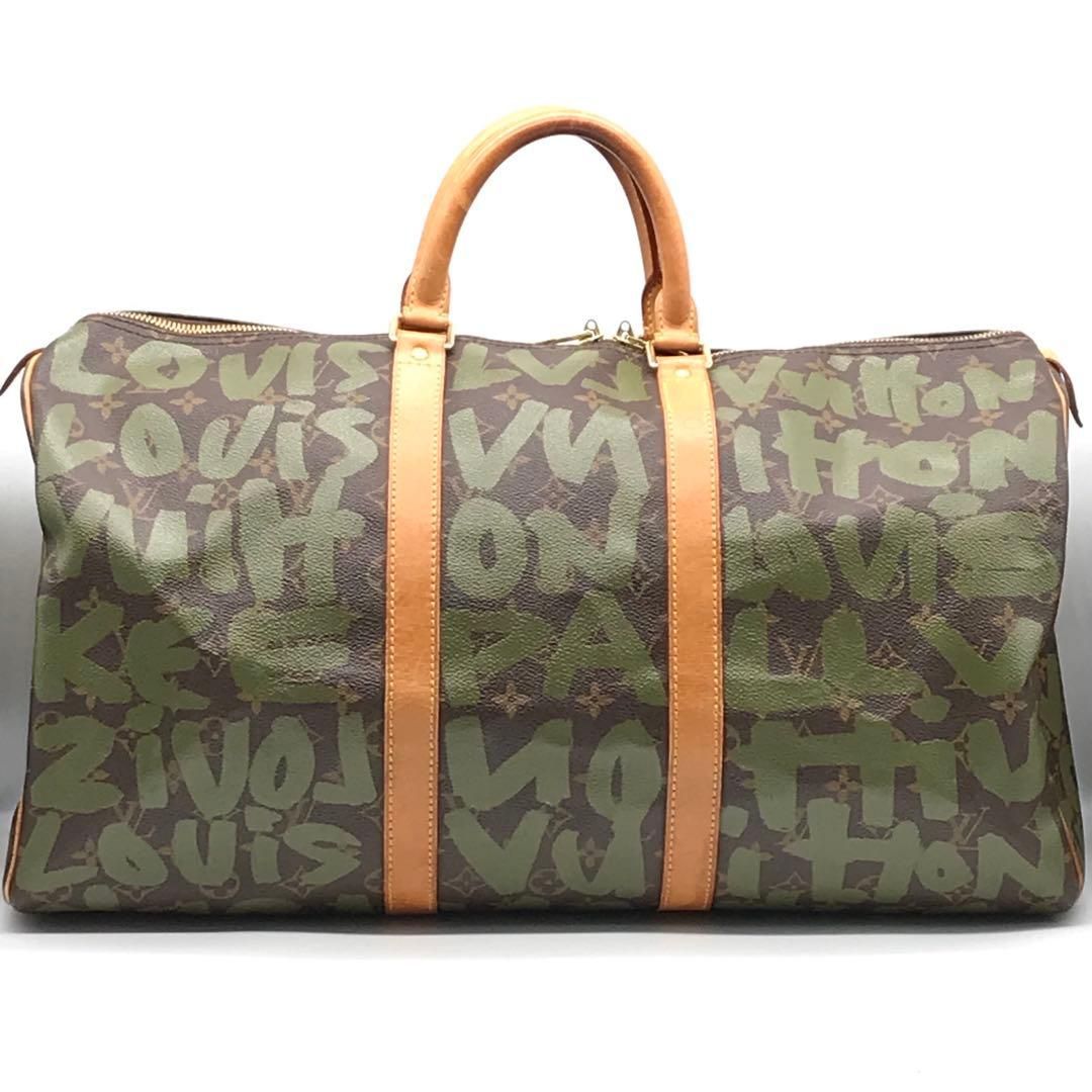 Louis Vuitton Monogram Graffiti Keepall 50 Boston Bag Price Negotiation Welcome — view 2