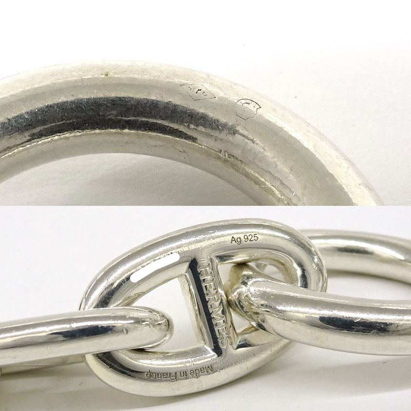 Hermes Chaine D'ancre T GM Bracelet 10 Frames SV 925 Jewelry — view 6