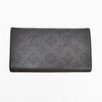 Louis Vuitton Long Wallet Portefeuille Amelia Chocolat Gold Hardware — view 2