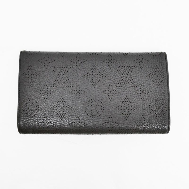 Louis Vuitton Long Wallet Portefeuille Amelia Chocolat Gold Hardware — view 2