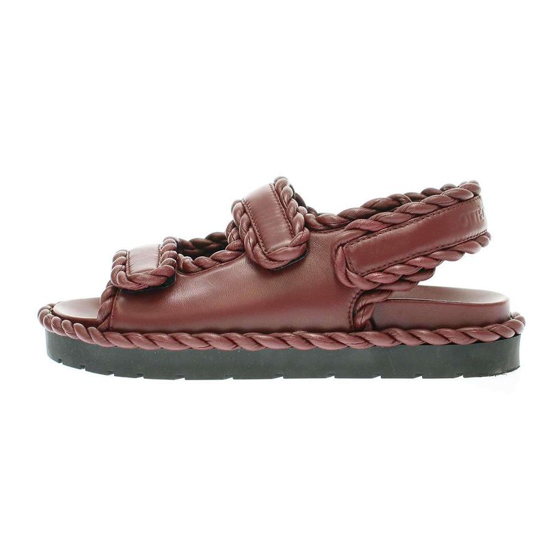 Bottega Veneta Jack Flat Sandals Barolo 35 — view 4