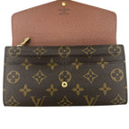 Louis Vuitton Portefeuille Sarah Long Wallet — view 3