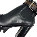 Louis Vuitton Star Trail Short Boots Ankle Side Gore Studded Belt — view 9