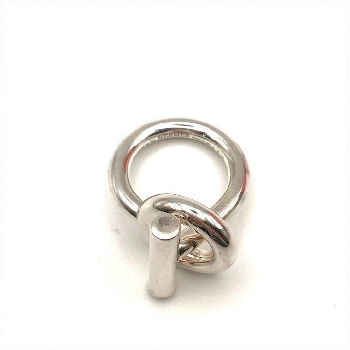 Hermes Chien Ring Silver — view 4