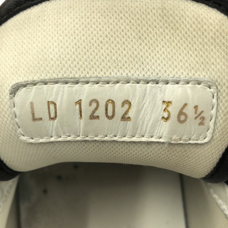 Louis Vuitton Yayoi Kusama Squad Line Low-Cut Sneakers Black 36.5 — view 6