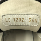 Louis Vuitton Yayoi Kusama Squad Line Low-Cut Sneakers Black 36.5 — view 6