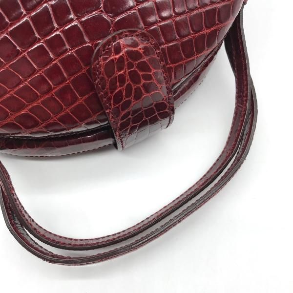 Loewe Leather Croco 2-Way Hand Bag — view 7