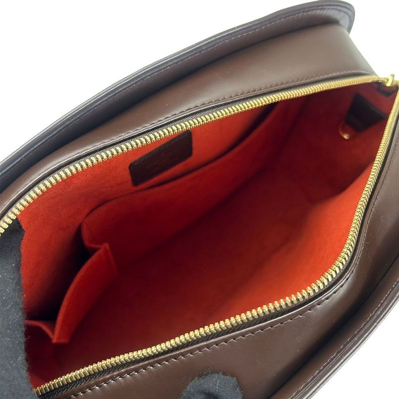 Louis Vuitton Handbag Sariah Orizzontaldamier Ebene Leather Casual — view 2