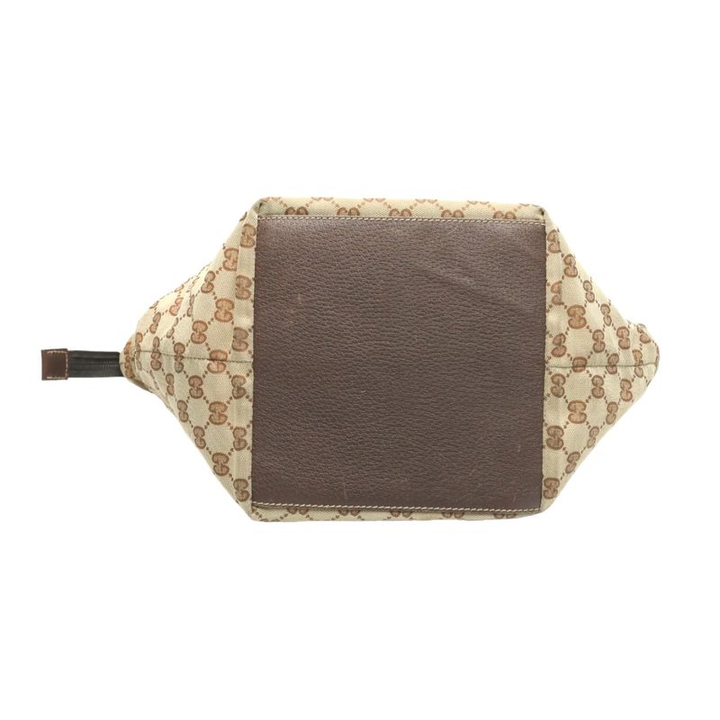 Gucci Tote Bag GG Canvas Handbag Beige — view 5