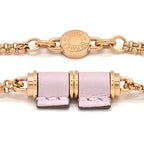 Hermes Charnieres PM Necklace Swift Leather Gold Color Metal Neck Circumference — view 4