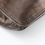Chanel One Shoulder Calf Bronze Bag — view 4