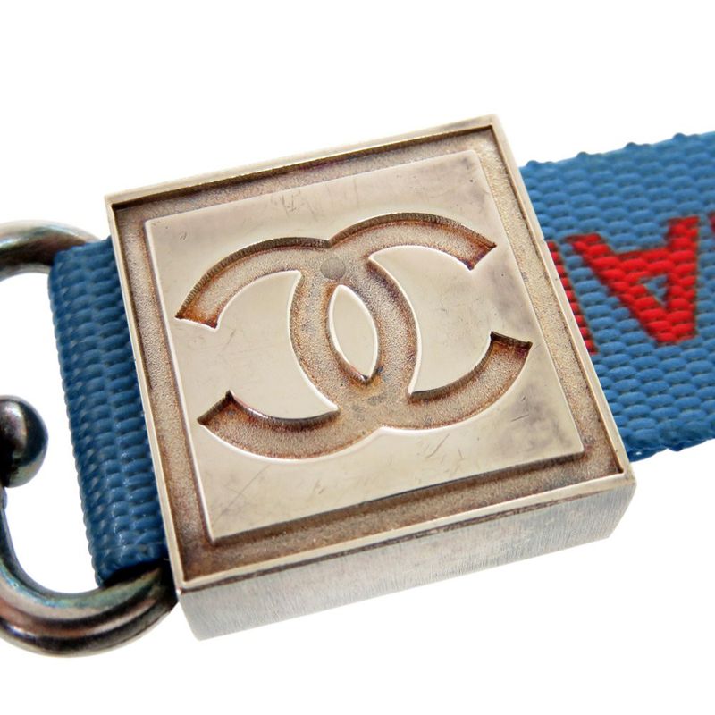 Chanel Neck Strap Nylon CC Coco Mark Sport Line 0791 — view 9