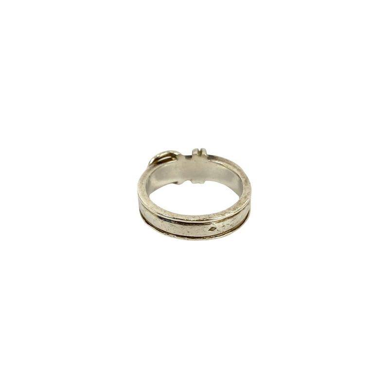 Hermes Suntulle Silver 925 Belt Ring No 8 62422 — view 7