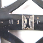 Hermes Touareg Hand Engraved Design Chrome Color Leather Use Belt Buckle SV 925 — view 8
