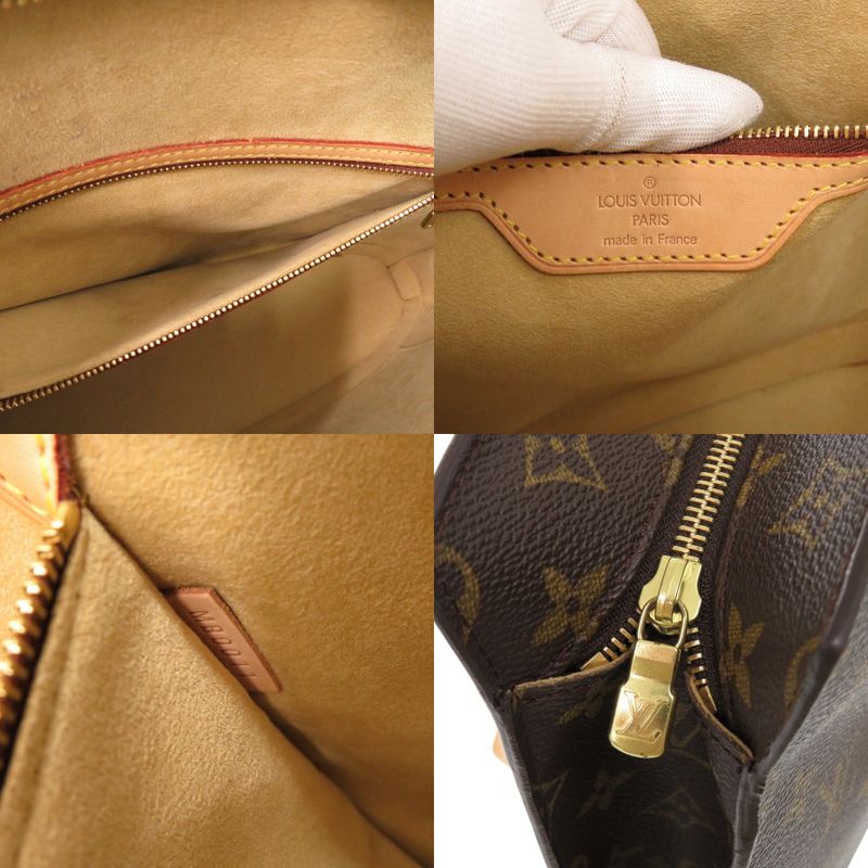 Louis Vuitton Babylon Monogram Brown Tote Bag 1158 — view 7