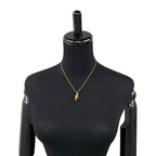 Christian Dior High Heel Motif Necklace Pendant Choker Accessory Gold 31435 — view 3