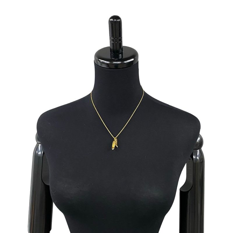 Christian Dior High Heel Motif Necklace Pendant Choker Accessory Gold 31435 — view 3