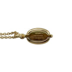 Hermes Necklace Pendant Mini Maillon PM Fed3 Cles Beige Gold Hardware — view 6