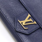 Louis Vuitton Bifold Long Wallet Portefeuille Lock Me Navy — view 5
