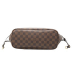 Louis Vuitton Damier Handbag Neverfull PM Brown — view 5
