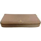Prada Round Zipper Long Wallet Pink Beige Cammeo 1 Ml506 — view 8