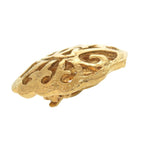 Chanel Vintage Coco Mark GP Gold Earrings 0146 — view 7