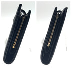 Chanel Caviar Leather Coco Mark Long Wallet Black — view 3