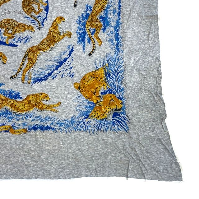 Hermes Guepards Scarf Carre Leopard Cheetah Square 110 cm — view 4