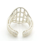 Bottega Veneta Silver Ring No 13 V5070 Outline — view 6